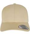 F7706 7706 Flexfit Curved Classic Snapback Cap Gold colour image